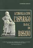 Copertina libro "A tavola con l'asparago D.O.C. di Bassano"